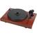 Front. Pro-Ject - 2 Xperience Stereo Turntable - High-gloss mahogany.