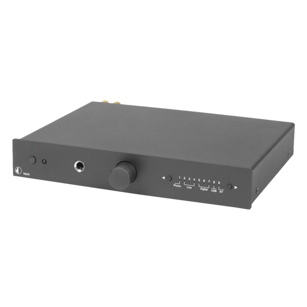 Angle View: ELAC - Uni-Fi Dual 5-1/4" 140-Watt Passive 3-Way Center-Channel Speaker - Black