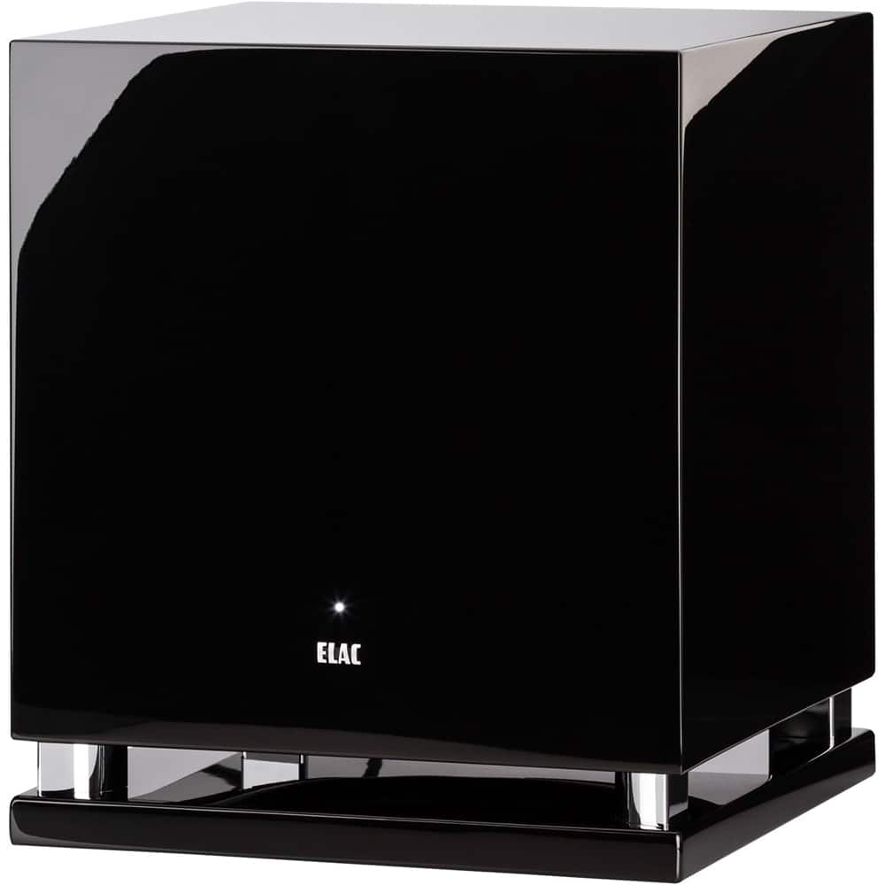 Best Buy ELAC Powered Subwoofer HighGloss Black SUB2050GB