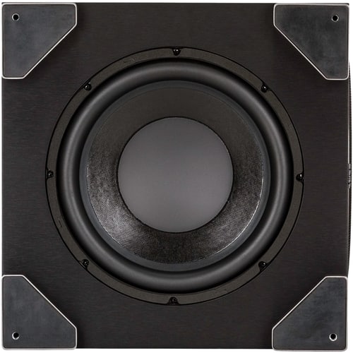 ELAC - Debut 10" 200W Powered Subwoofer - Black - Larger Front