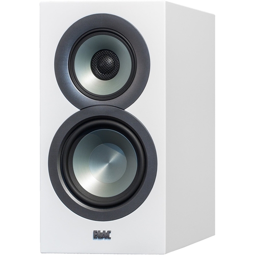 ELAC - Uni-Fi Slim 5-1/4" 140-Watt Passive 3-Way Bookshelf Speakers (Pair) - Satin white