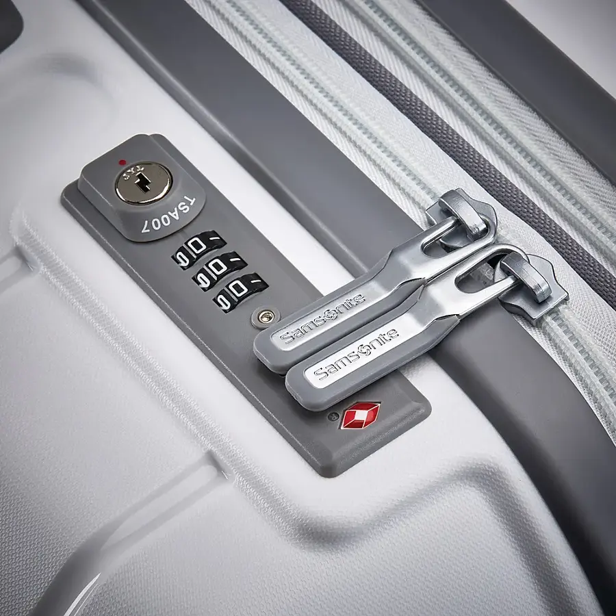 Alt View 15. Samsonite - Freeform 28" Expandable Spinner Suitcase - White.