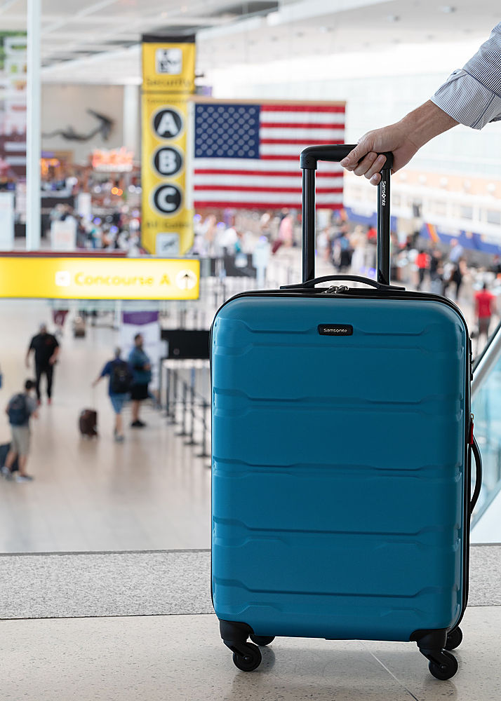 samsonite omni caribbean blue