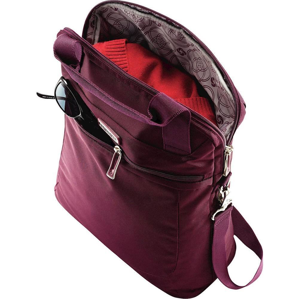 Best Buy: Samsonite Mightlight 2 Vertical Shopper Bag Grape Wine 75862-5469