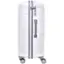 Left. Samsonite - Freeform 23" Expandable Spinner Suitcase - White.