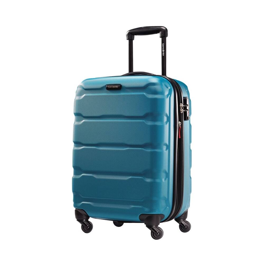 Front. Samsonite - OMNI PC 20" Spinner - Caribbean blue.