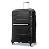 Samsonite - Freeform 28" Expandable Spinner Suitcase - Black - Front_Zoom