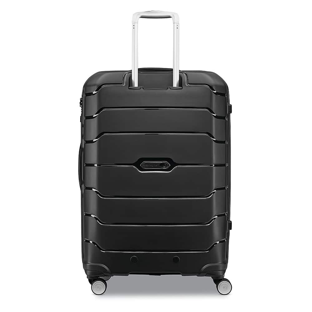 Left. Samsonite - Freeform 28" Expandable Spinner Suitcase - Black.