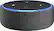 Front. Amazon - Case for Amazon Echo Dot (2nd Generation) - Charcoal.