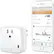 Alt View 11. Eve - Energy Smart Plug & Power Meter - White.