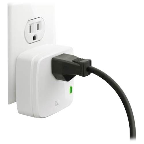 Zoom in on Alt View Standard 12. Eve - Energy Smart Plug & Power Meter - White.