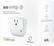 Alt View 13. Eve - Energy Smart Plug & Power Meter - White.