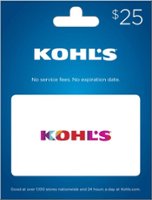 Kohl's - $25 Gift Card - Front_Zoom