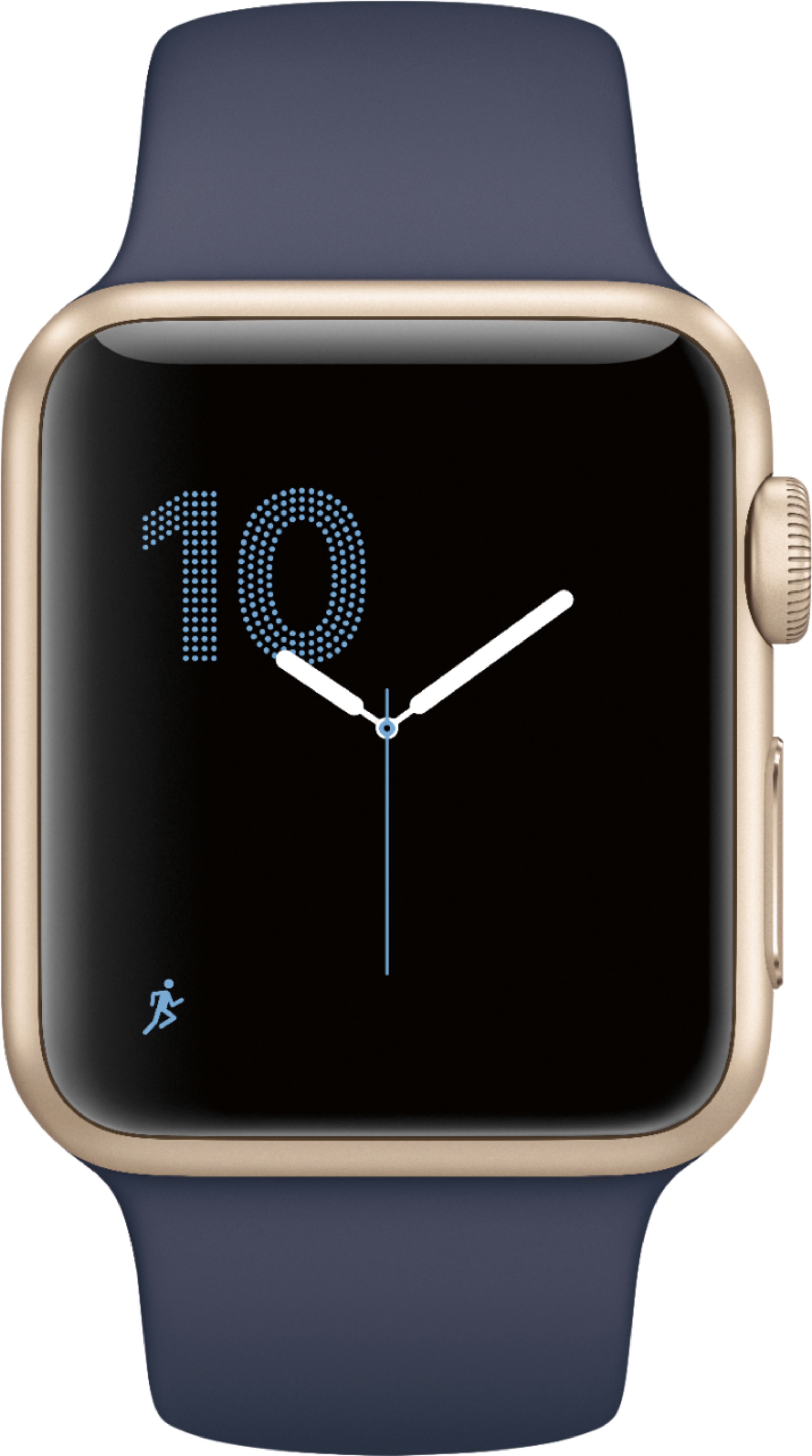 Best Buy: Apple Watch Series 2 42mm Gold Aluminum Case Midnight