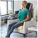 Alt View 3. HoMedics - Perfect Touch Masseuse App-Controlled Massage Cushion with Heat - Black/Gray.