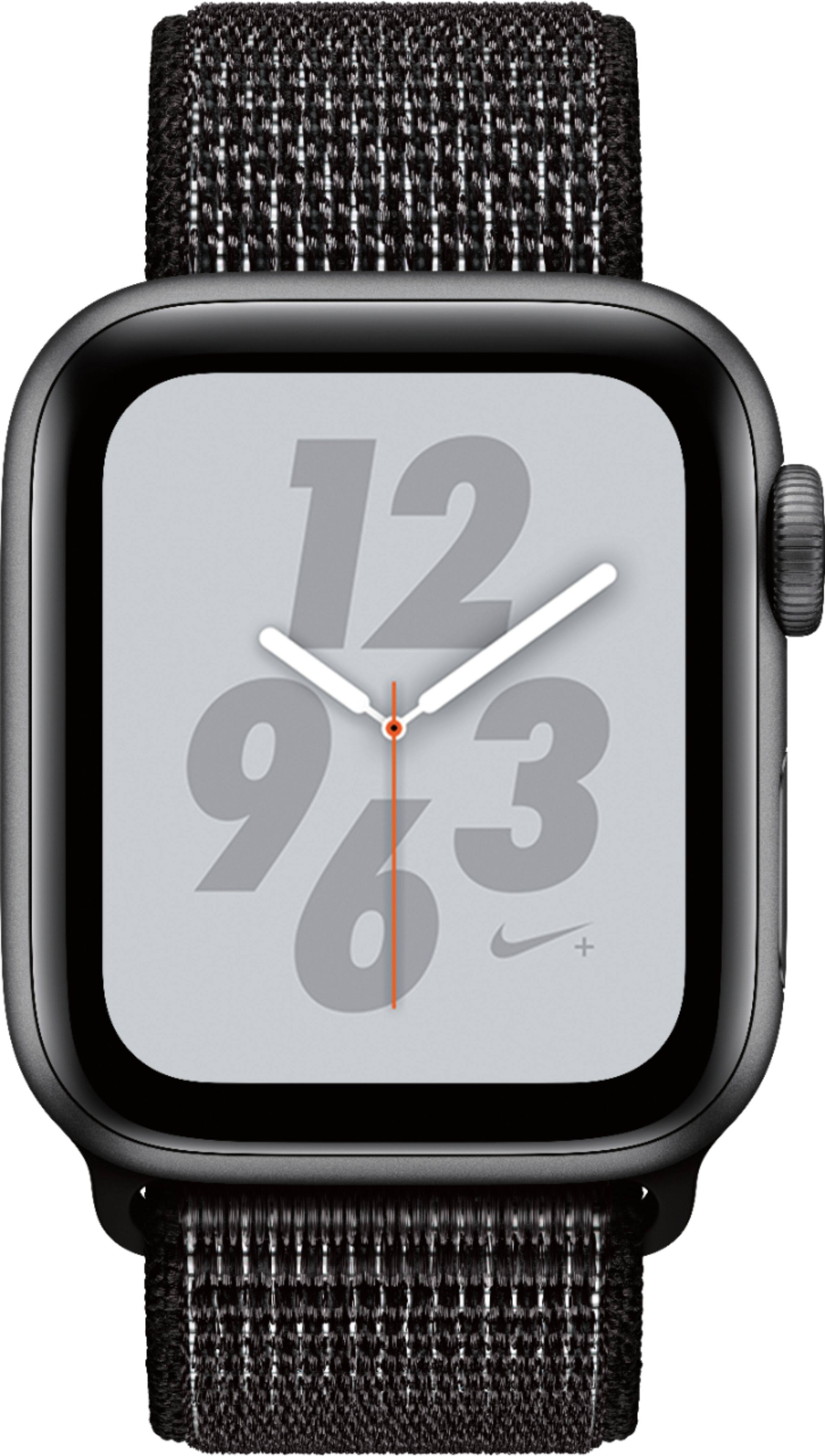 series4 nike+ 40mm gpsモデル apple watch 黒 - 携帯アクセサリー