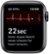 Alt View Zoom 14. Apple Watch Nike Series 5 (GPS) 40mm Space Gray Aluminum Case with Anthracite/Black Nike Sport Band - Space Gray Aluminum.