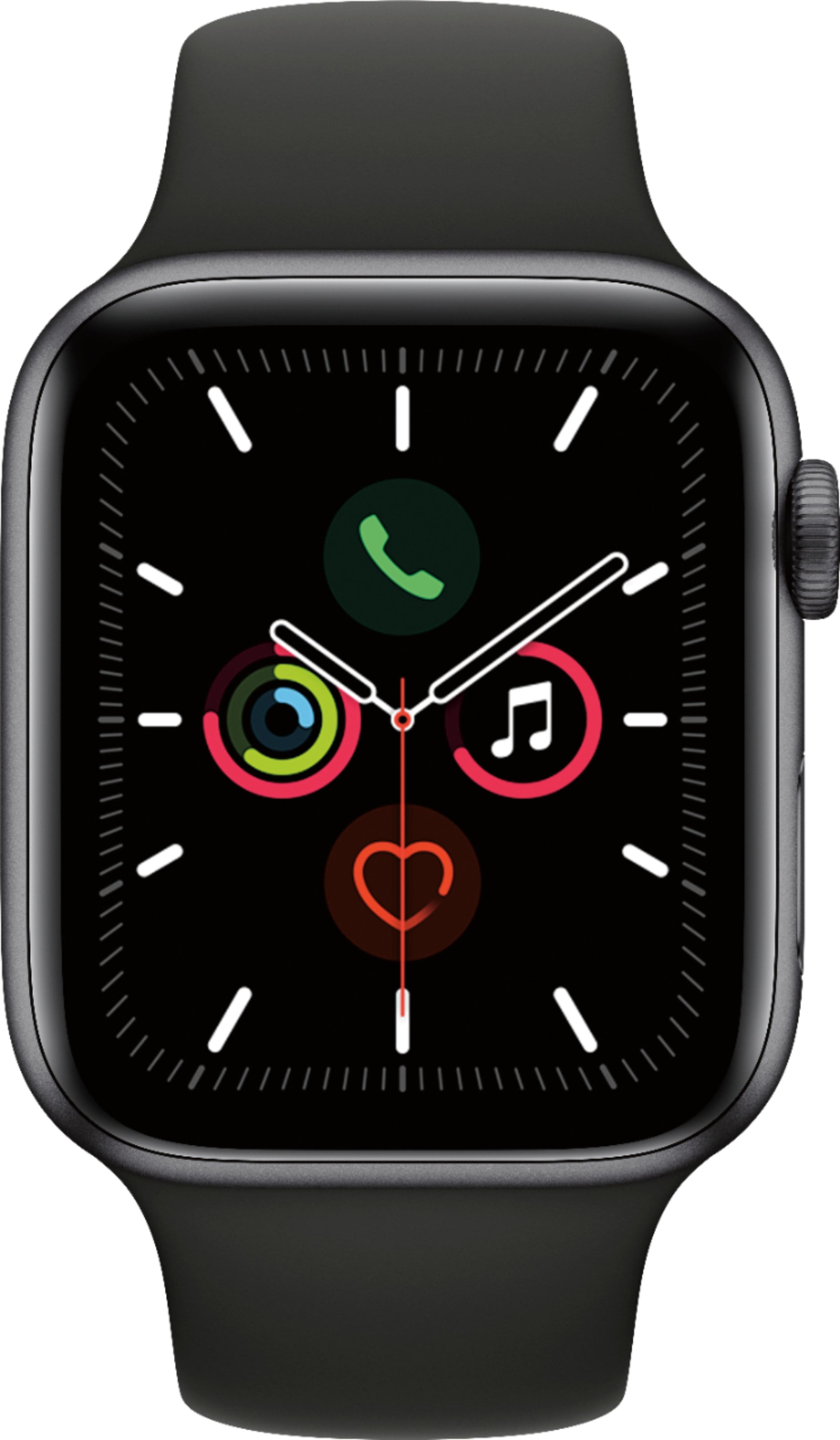 APPLE WATCH5 44mm GPS Stainless BLK - PC周辺機器