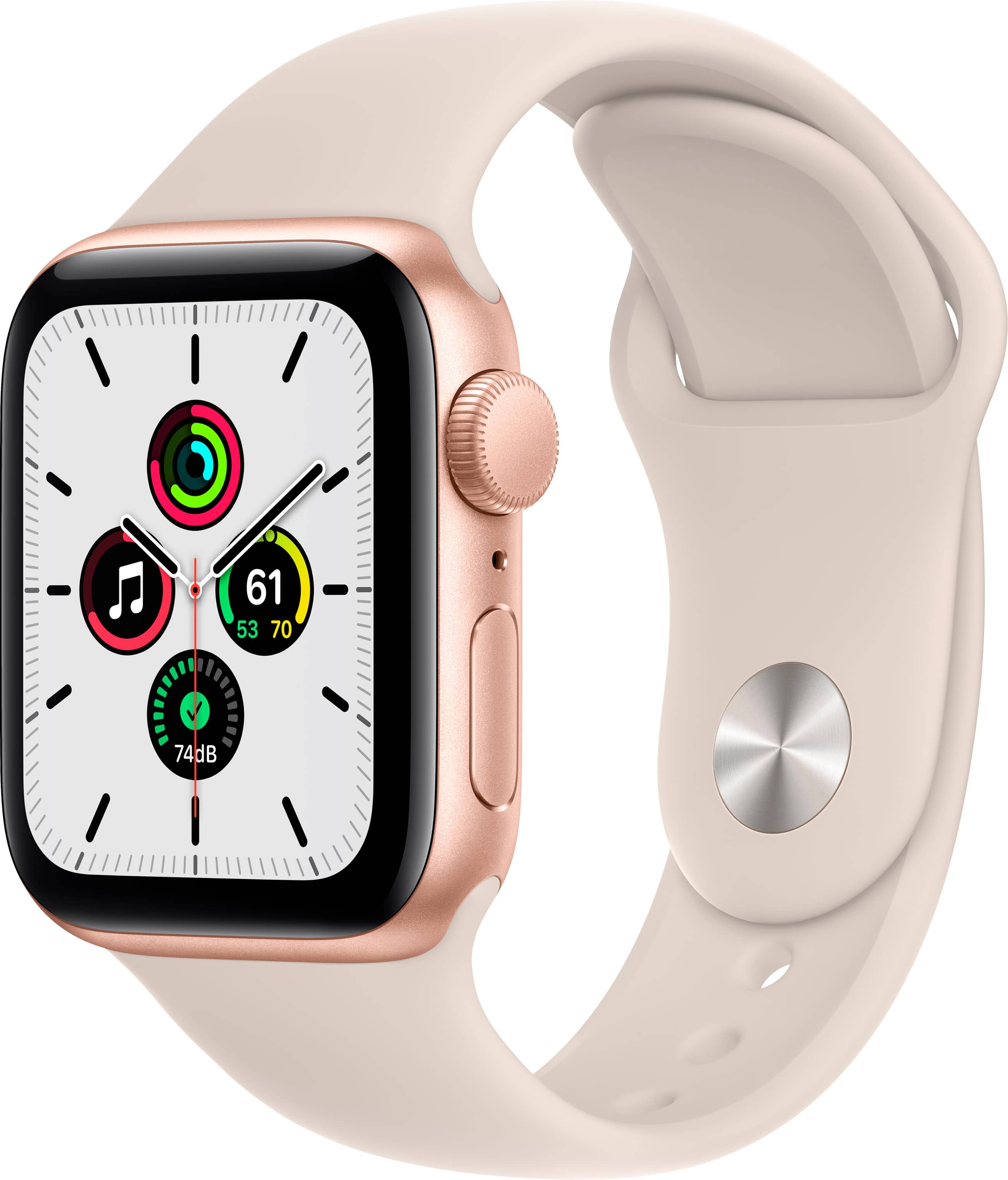 Apple Watch SE (1st Generation GPS) 40mm Gold - Best Buy