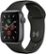Front Zoom. Apple Watch Series 5 (GPS) 40mm Space Gray Aluminum Case with Black Sport Band - Space Gray Aluminum.