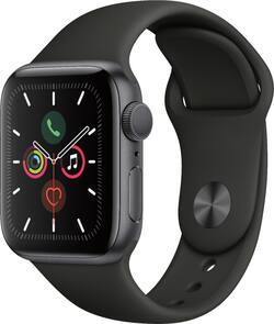 Apple Watch Series 5 (GPS) 40mm Space Gray Aluminum Case with Apple Watch Series 5 (GPS) 40mm Space Gray Aluminum Case with