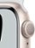 Alt View Zoom 12. Apple Watch Nike Series 7 (GPS) 41mm Starlight Aluminum Case with Pure Platinum/Black Nike Sport Band - Starlight.
