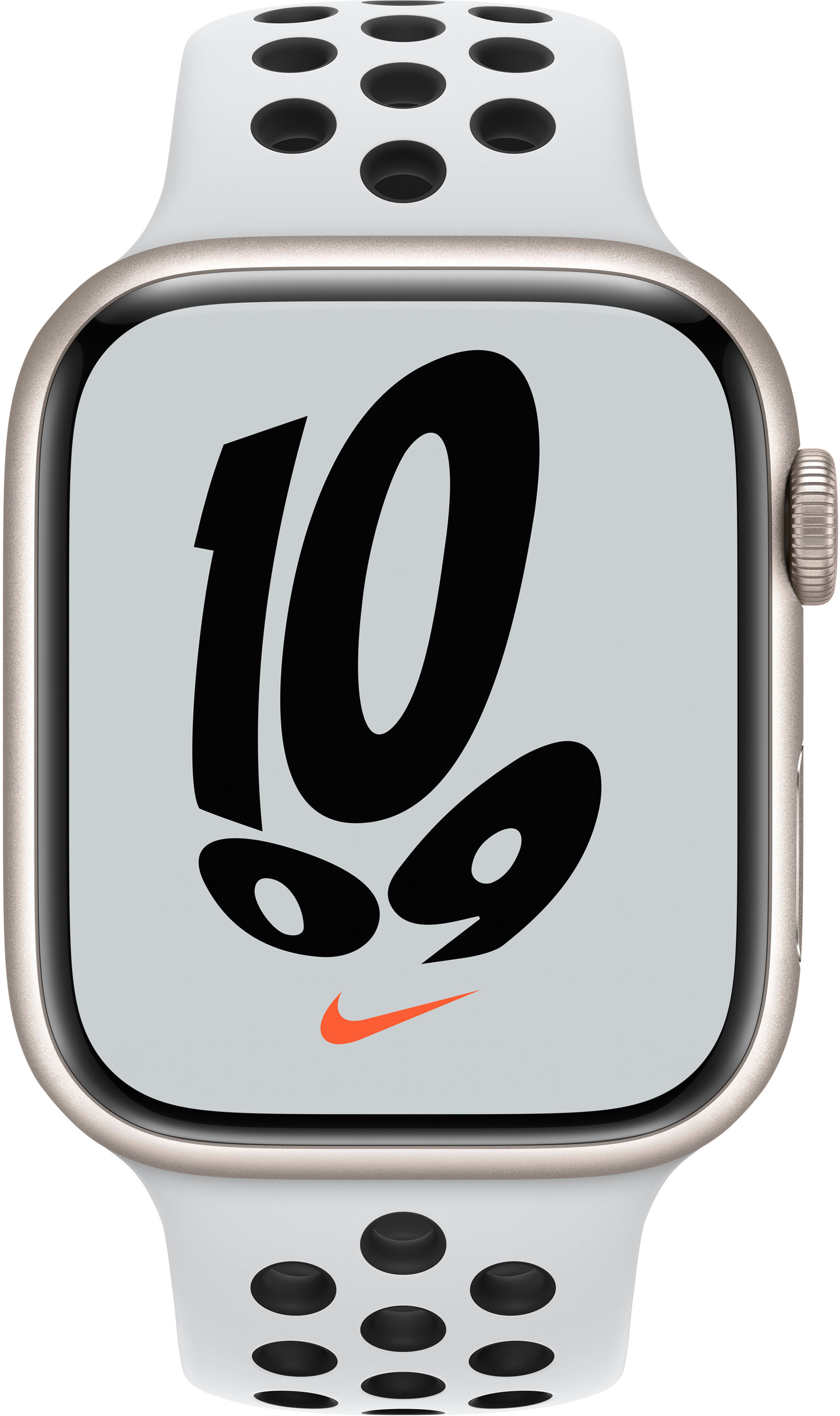 Best Buy: Apple Watch Nike Series 7 (GPS) 45mm Starlight Aluminum