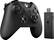 Angle. Microsoft - Xbox Gaming Controller with Wireless Adapter for Windows - Black.