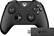 Front. Microsoft - Xbox Gaming Controller with Wireless Adapter for Windows - Black.