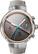 Front. ASUS - ZenWatch 3 Smartwatch 45mm Stainless Steel - Silver.