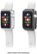 Left Zoom. Modal™ - Bumper for Apple Watch® 42mm (2-Pack) - Space Gray/Clear.