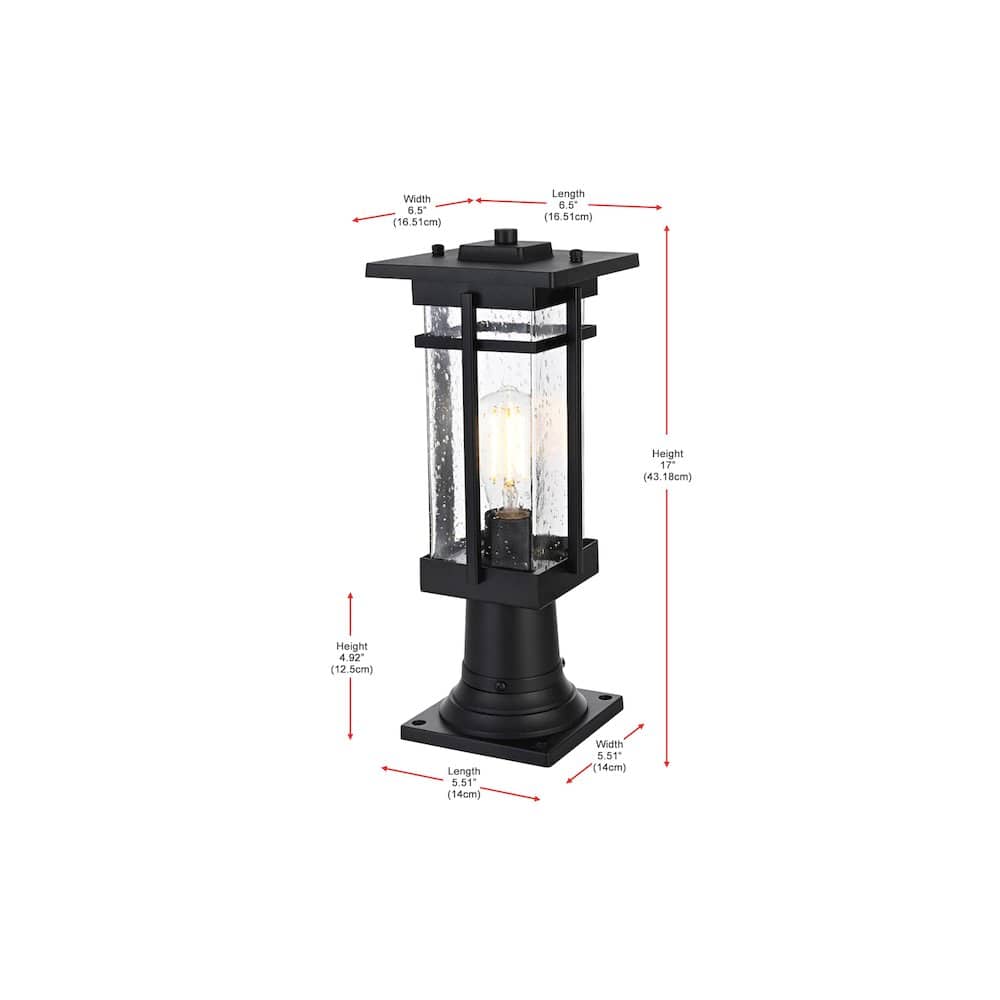 Elegant Lighting - Livingston 7 inch Outdoor Pendant - Black price history on PriceWatchPro