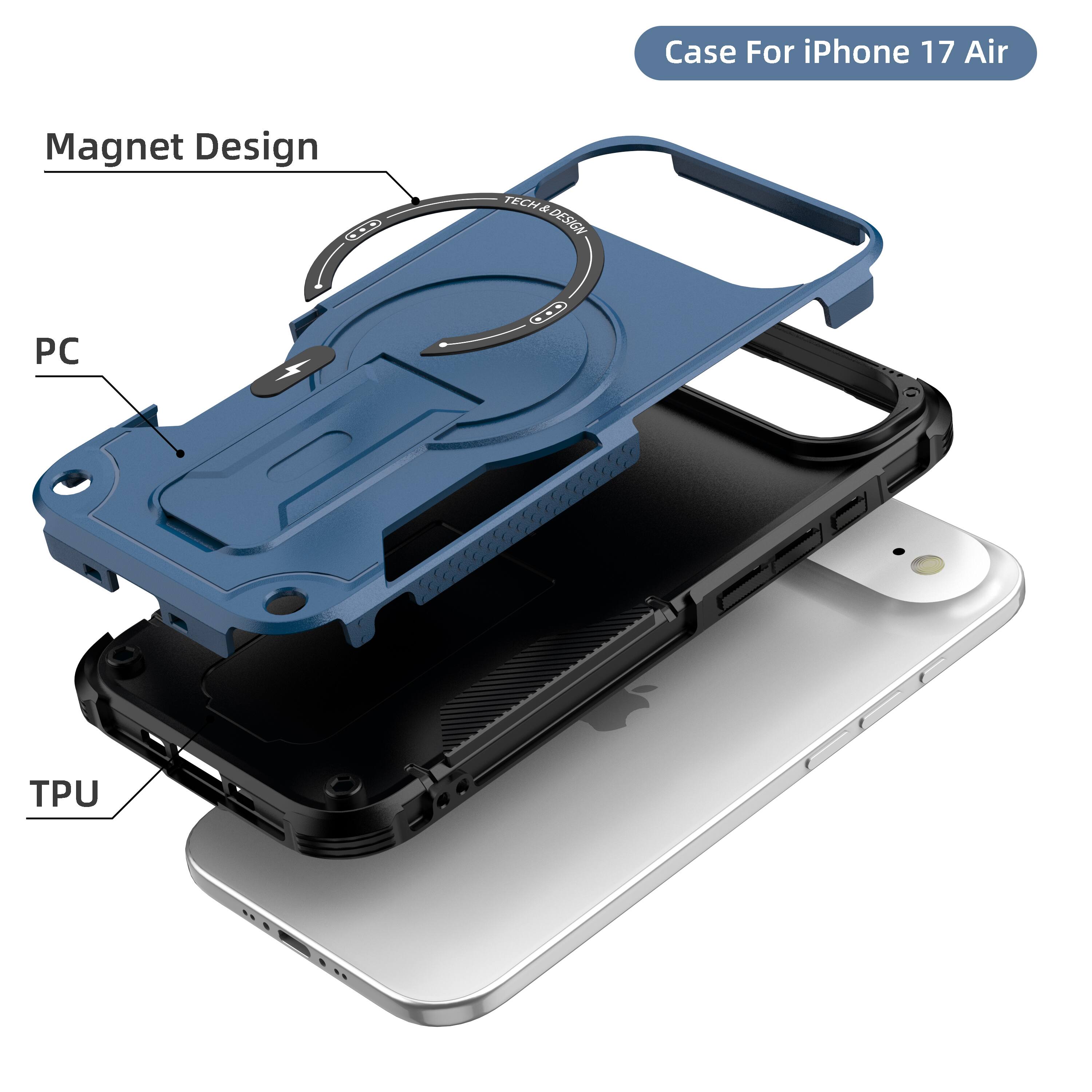 Case For iPhone 17 Air

Magnet Design

PC

TPU

TECH & DESIGN