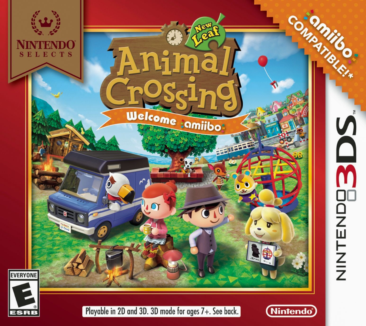 karakter Forstad I særdeleshed Nintendo Selects: Animal Crossing: New Leaf Welcome amiibo Nintendo 3DS  CTRWEAAE - Best Buy