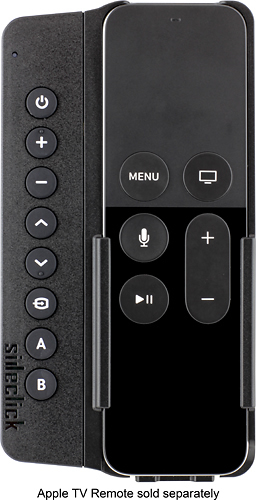 Sideclick - Universal Remote Attachment for Apple TV 2nd, 3rd, 4th, and 5th 4K Generation - Black was $29.99 now $19.99 (33.0% off)