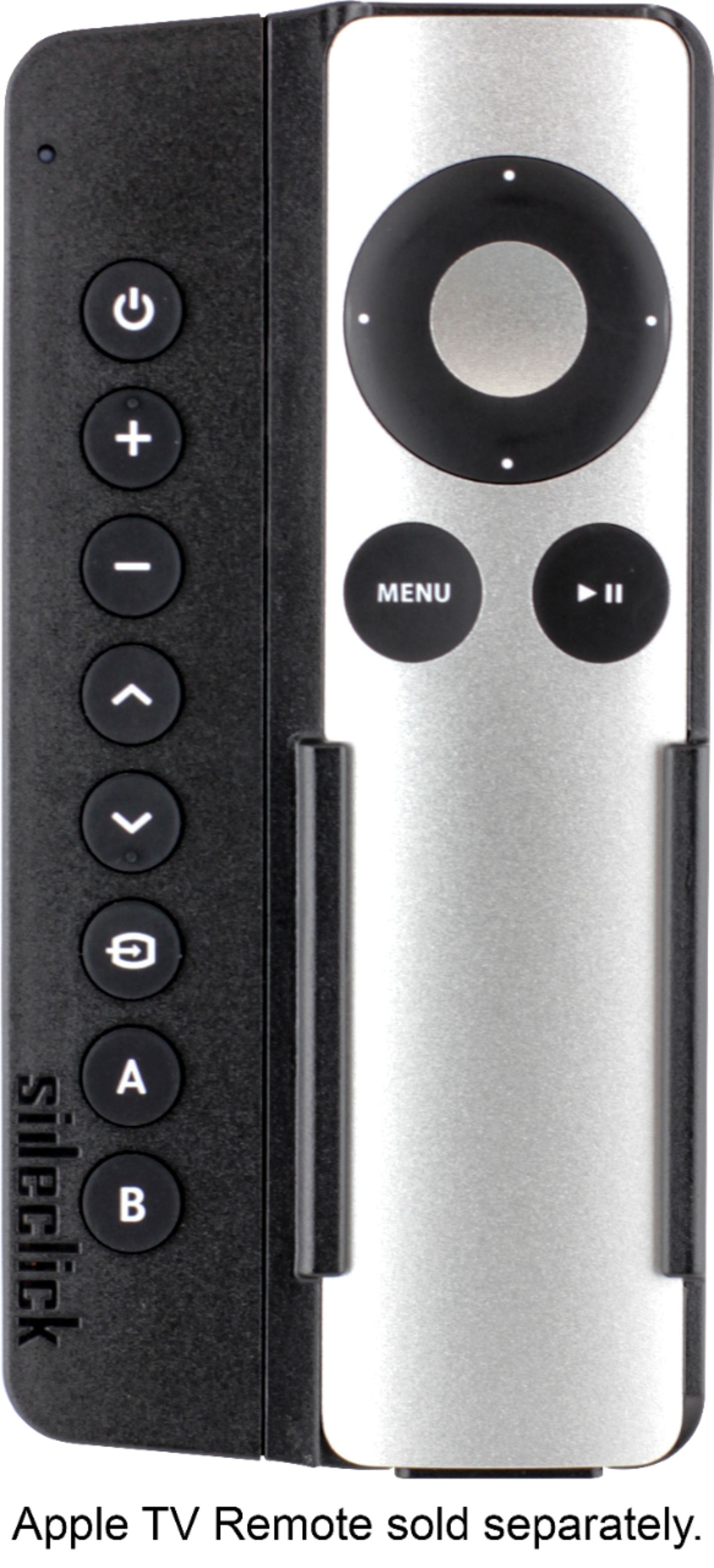 Angle View: Sideclick - Universal Remote Attachment for Apple TV 2nd, 3rd, 4th, and 5th 4K Generation - Black