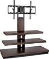 Angle Zoom. Insignia™ - TV Stand for Most Flat-Panel TVs Up to 55" - Dark Brown.