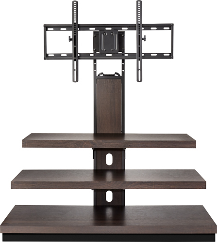 Insignia™ - TV Stand for Most Flat-Panel TVs Up to 55" - Dark Brown