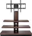 Front Zoom. Insignia™ - TV Stand for Most Flat-Panel TVs Up to 55" - Dark Brown.