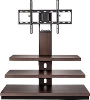 Insignia™ - TV Stand for Most Flat-Panel TVs Up to 55" - Dark Brown - Front_Zoom