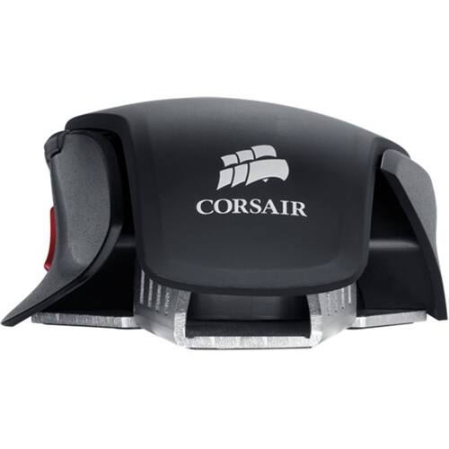 CORSAIR - FPS USB Laser Gaming Mouse - Gunmetal black - Larger Front
