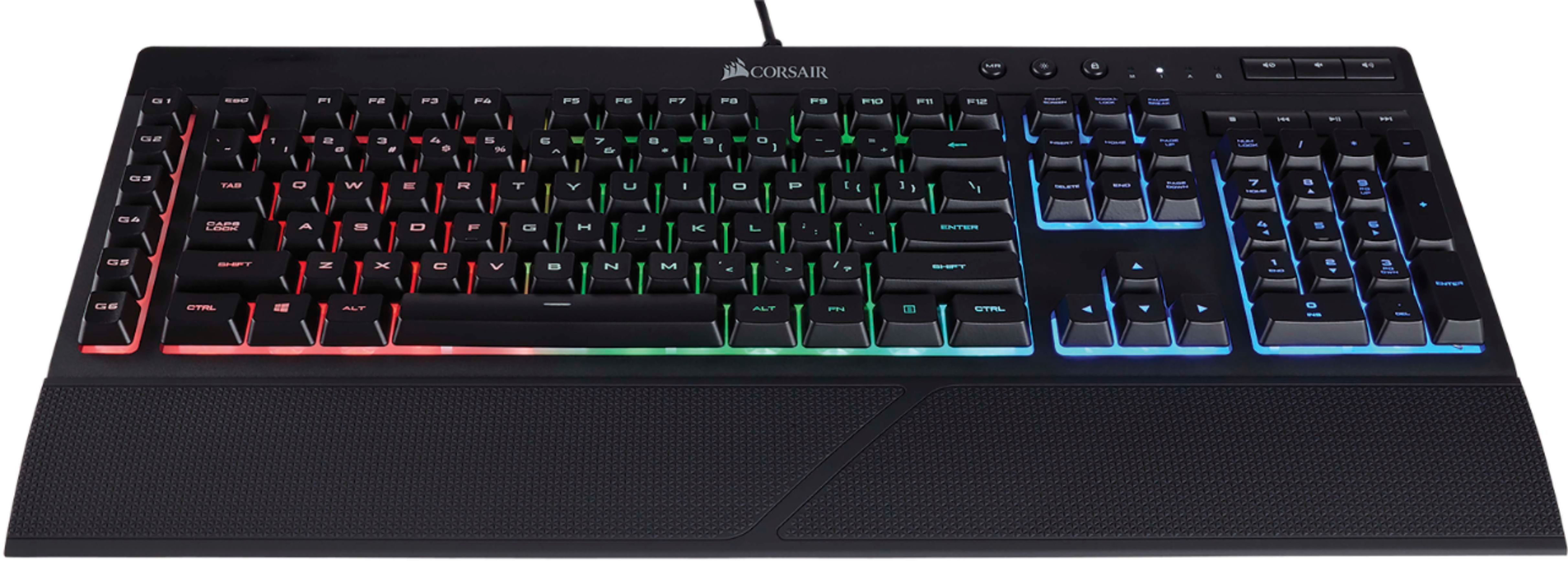 Best Buy: K55 Wired Gaming Membrane Keyboard with RGB Black CH-9206015-NA