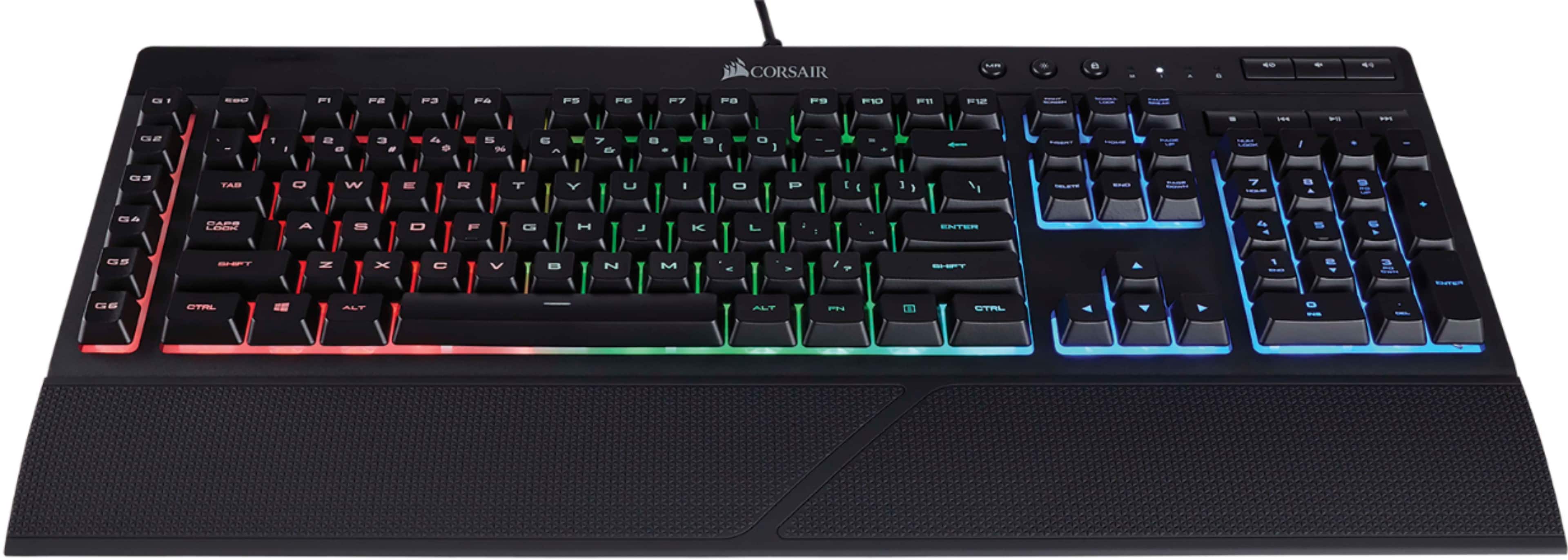 Alt View 11. CORSAIR - K55 Wired Gaming Membrane Keyboard with RGB Backlighting.