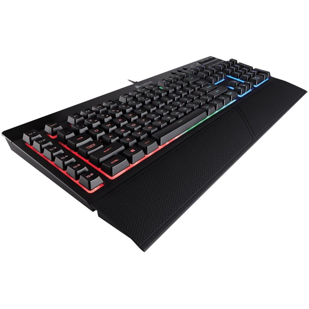 Alt View 12. CORSAIR - K55 Wired Gaming Membrane Keyboard with RGB Backlighting.
