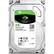 Front. Seagate - Barracuda 2TB Internal SATA Hard Drive for Desktops - Black/silver.