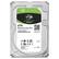 Front. Seagate - Barracuda Pro 6TB Internal SATA Hard Drive for Desktops - Silver.