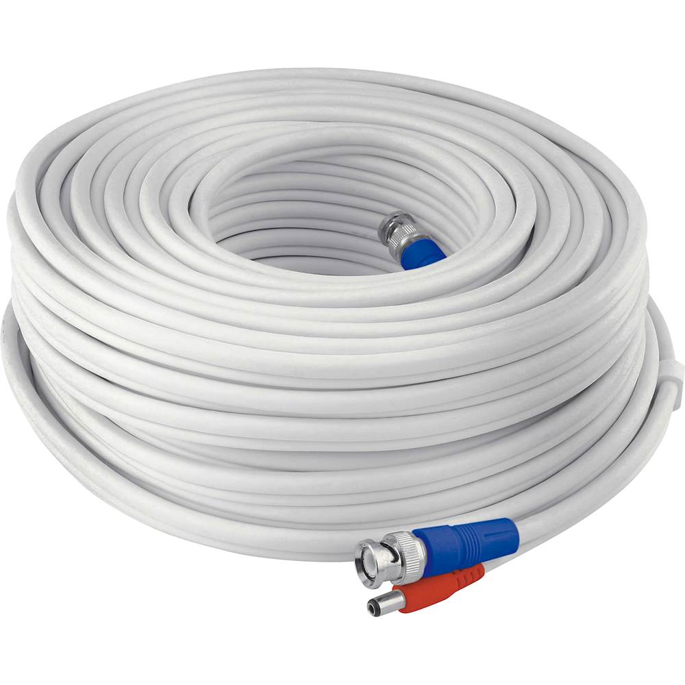 High Quality White 200FT BNC EXTENSION CABLES F/ 16 CH SWANN D1 DVR SYSTEMS 