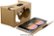 Alt View 11. Google - Cardboard Virtual Reality Headset - brown.