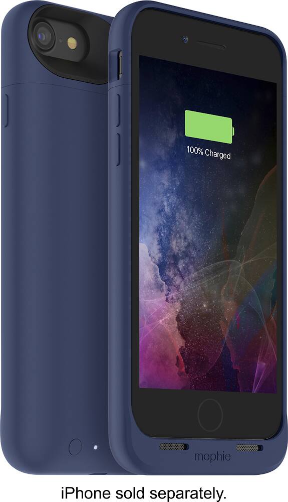 juice pack external battery case with wireless charging for apple iphone 7 and 8 - blue juice pack external battery case with wireless charging for apple iphone 7 and 8 - blue