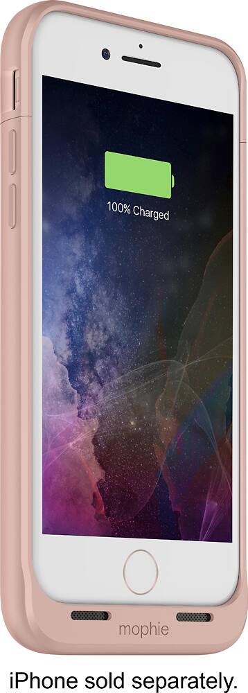 Best Buy Mophie Juice Pack External Battery Case With Wireless Charging For Apple Iphone 7 And 8 Rose Gold 48383bbr
